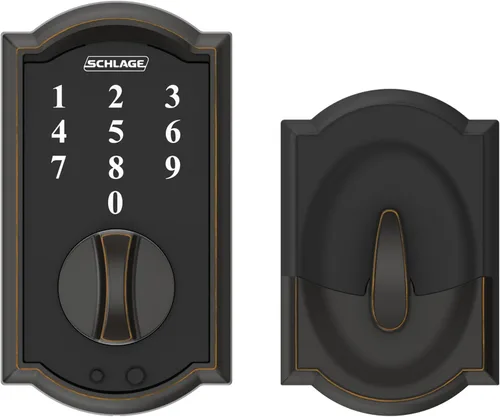 Vista 6 de Cerradura de seguridad táctil Schlage Camelot, BE375 CAM 716