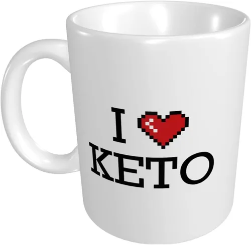 Sarcastic Coffee Mugs I Love Keto Mug Coffee Mugs Humorous Gifts for Best Friends Women