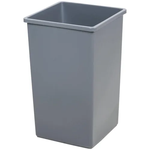 Vista 12 de Cubo de basura cuadrado negro de 19 galones, plástico de grado comercial, fácil limpieza, ideal para el hogar y la oficina