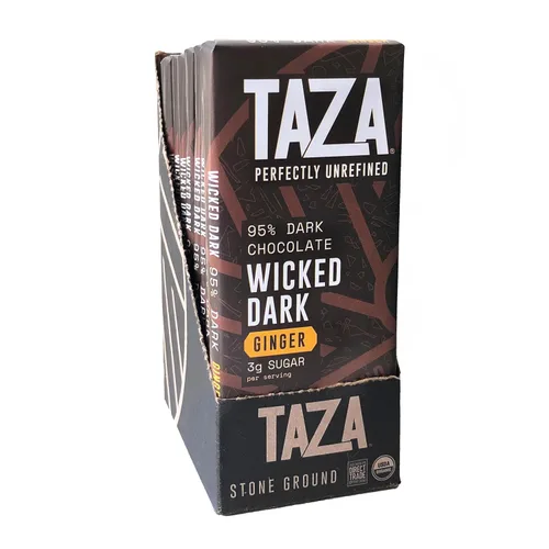 Vista 15 de Taza Chocolate Organic Amaze - Barra de chocolate orgánico, 95%, molidio en piedra