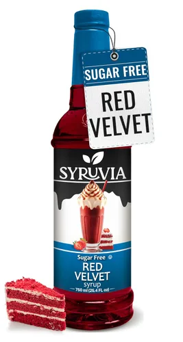 Vista 95 de Jarabe de café sin azúcar Syruvia, jarabe con sabor a caramelo para bebidas, lattes y postres – 25.4 fl oz
