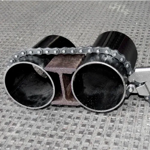 Vista 3 de Strong Hand Tools - VAL-PFC1024, alicates de cadena de bloqueo, cadena extraíble de 24 pulgadas, soporta tubos de hasta 6.5 pulgadas de diámetro