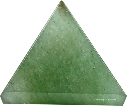 Vista 55 de Amazing Gemstone Piedras curativas de cristal de pirámide de piedra lunar arcoíris – Estatuilla de pirámide de piedra natural de 1 pulgada