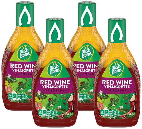 Vista 11 de Aderezo de vinagreta de mezcla de aceite de aguacate con hierbas de jardín Wish-Bone, 15 fl oz