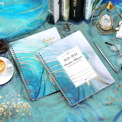 Vista 2 de Agenda mensual 2022-2023, agenda académica, 8 x 10 pulgadas, julio 2021 a junio 2022