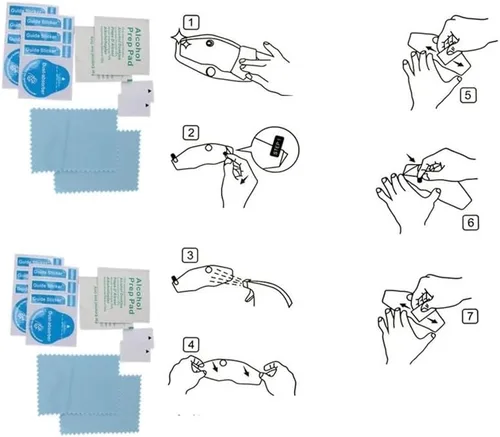 Vista 6 de Motorcycle Screen Protector, for YA&MAHA Tenere 700 T700 XTZ 700 2019-2023 Motorcycle Scratch Cluster Screen Dashboard Protection Instrument Film