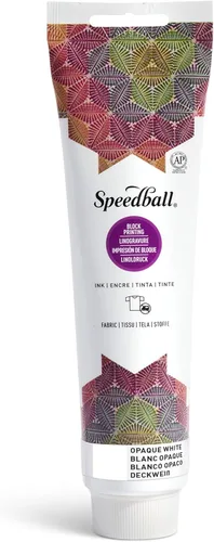 Vista 22 de Speedball Tinta de impresión de bloque de tela, amarillo, 2.5 fl oz - Impresión en textiles y papel - Hecho en Estados Unidos