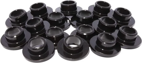 COMP Cams 795-16 Retenedores de acero de 10 grados para resortes de colmena 26120, color negro