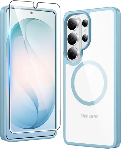 Vista 97 de FNTCASE para iPhone Air Case Clear: Fundas magnéticas para teléfono con protector de pantalla a prueba de caídas, compatibles con Magsafe, delgadas