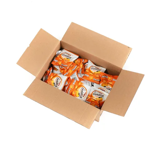 Vista 4 de Pepperidge Farm Goldfish Baked Snack Crackers, queso cheddar, 1 onza, paquete de 60