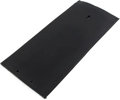 Vista 5 de GZYF Babero de cuero liso negro para tanque de gasolina liso para Harley Davidson Dyna FXDWG 1993-2003, para Softail 2000-2017, negro
