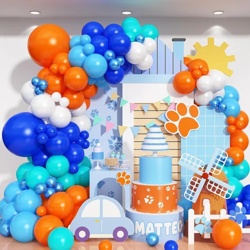 Vista 23 de Decoraciones de fiesta temática de los años 80 y 90 para cumpleaños de adultos, kit de guirnalda de arco de globos neón retro con bola de disco