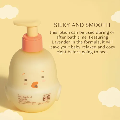 Vista 3 de O Boticário Boti Baby Bath and After Bath Loción Hidratante, 5.2 oz (150g)