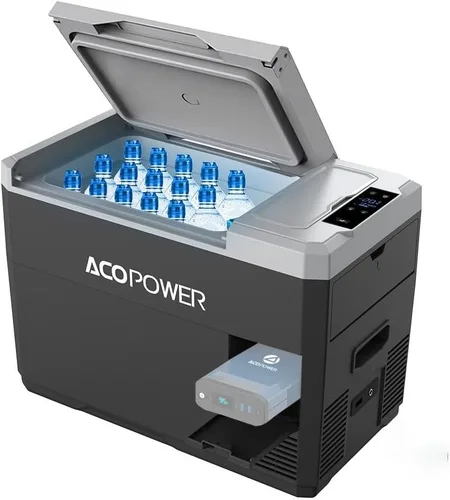 Vista 15 de ACOPOWER LiON Mini Refrigerador Congelador para Automóvil 19 Cuartos, Batería No Incluida