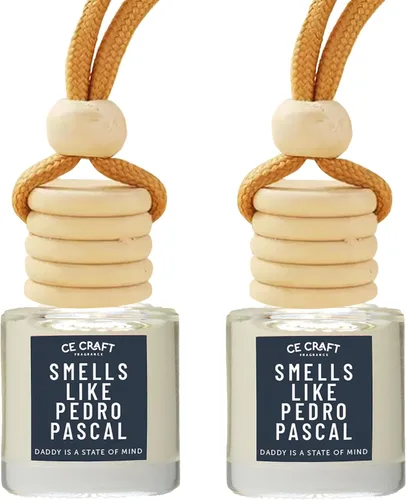 Vista 55 de CANDECraftCo - Difusor para colgar en el automóvil, para aceites esenciales, aromas, fragancia, aromaterapia, de larga duración (Flor de cactus)