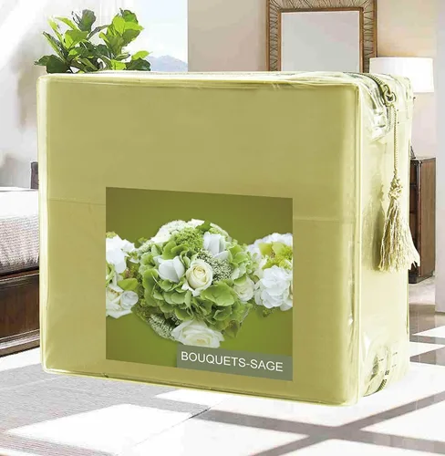 Vista 23 de Juego de ropa de cama Elegant Comfort, de 3 piezas, elegante, no se arruga, 1500 hilos egipcios