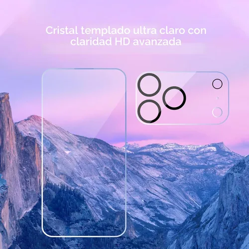 Vista 3 de Ailun Paquete de 3 protectores de pantalla para iPhone 17 Pro Max [6.9 pulgadas] + 3 protectores de lente de cámara con marco de instalación