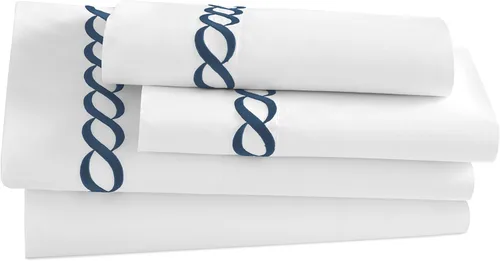 Vista 9 de Kassatex King Catena Bedding Collection - Edredón de edredón, color plateado