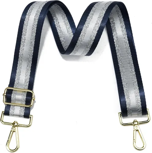 Vista 87 de LVYOUME Correa para bolso, accesorios plateados, correas anchas para bolsa, correa de hombro ajustable para bolsos