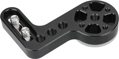 Vista 3 de CAMVATE Conector de orificio de rosca M6 tipo L con ranura de montaje de 1/4 "-20 puntos - 3013