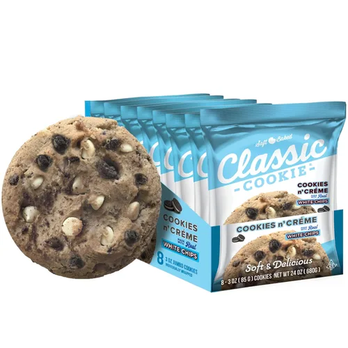 Vista 15 de Classic Cookie, Galletas horneadas suaves, galletas S'mores, 3 onzas, paquete de 8
