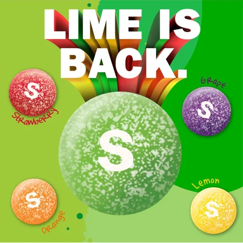 Vista 3 de Skittles Bite Size Candy, Sours, 5.7 Ounce Bag