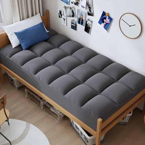 Vista 16 de ELEMUSE - Cubrecolchón King refrescante para dolor de espalda, extragrueso, suave con cubierta tipo almohada de felpa y esquinas elásticas