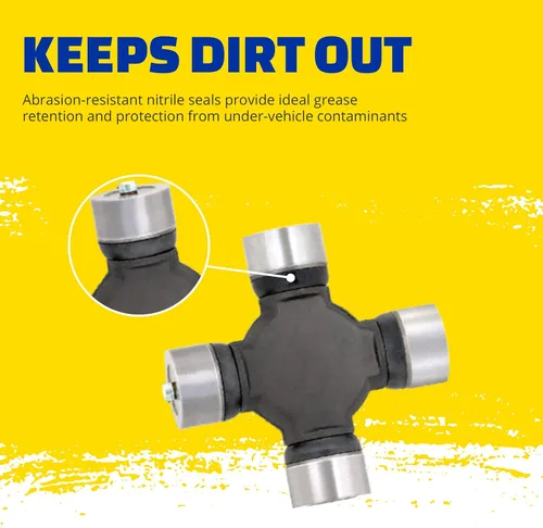 Vista 5 de MOOG Junta universal de gran resistencia no engrasable 296A para Chevrolet Silverado 2500 HD