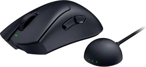 Vista 12 de Razer DeathAdder V4 Pro Mouse gamer inalámbrico: 56g ultraligero - HyperSpeed Wireless Gen-2 - Rueda de desplazamiento óptica - Interruptores