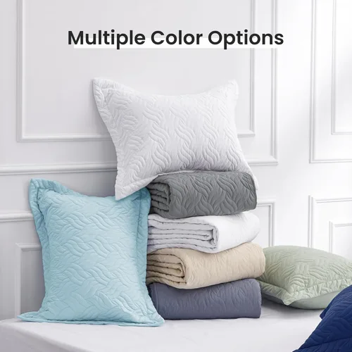 Vista 63 de Edredón de cama tamaño queen Love's cabin, color azul, para cama de verano, de microfibra ligera, estilo moderno, para todas las estaciones, 3