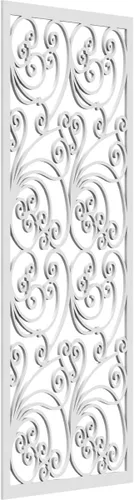 Vista 69 de Ekena Millwork WALW10X25X0250MALBI Marilla Paneles de pared decorativos de madera con calado, 9 3/8 pulgadas de ancho x 24 3/8 pulgadas de alto