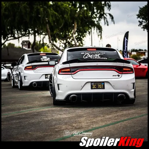 Vista 4 de Alerón para techo, ventanilla trasera para Dodge Charger 2015 en adelante (380R)