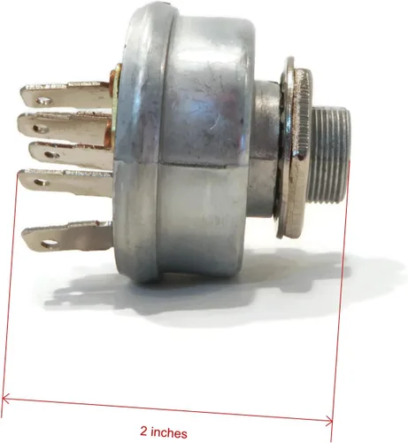 Vista 3 de The ROP Shop Interruptor de llave de encendido con 2 llaves para tractores Cub Cadet 3184 3186 3206 3235 3240