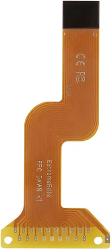 Vista 8 de eXtremeRate Dawn - Kit de descarga programable para controlador de PS4 con chip Mod y carcasa trasera rediseñada y 4 botones traseros, compatible