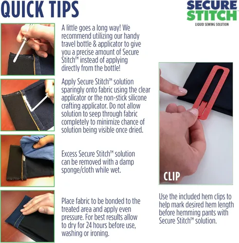 Vista 5 de SECURE STITCH - Solución de costura líquida