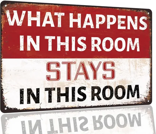 Vista 9 de Letrero de metal con texto en inglés "No Trespassing" para decoración de pared, letrero de aluminio para puerta, patio, garaje, hogar, bar, café