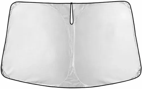 Vista 48 de EcoNour - Parasol plegable para parabrisas de Toyota Tacoma 2016-2025 2026, accesorios para camioneta de 2 puertas y 4 puertas, protector de visera