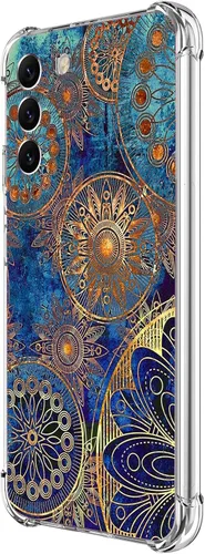 Vista 16 de Funda para Galaxy S24, hermosa protección contra caídas de flores rosas, a prueba de golpes, carcasa protectora de cuerpo completo resistente a