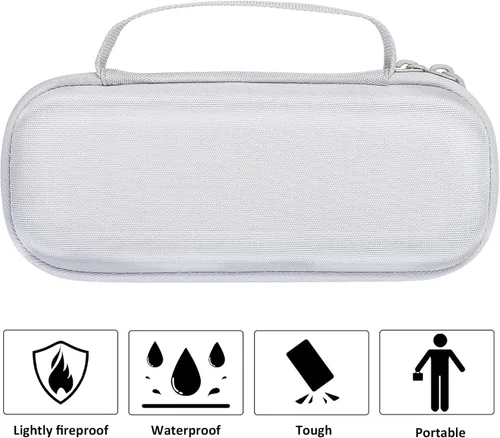 Vista 7 de co2CREA Funda rígida compatible con Pure Enrichment PureZone Mini purificador de aire portátil (funda blanca)