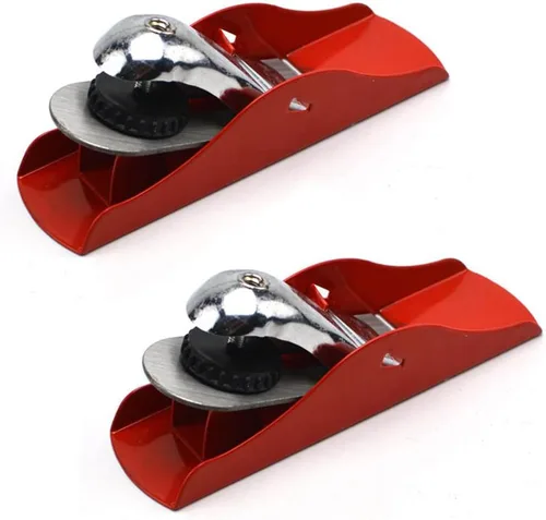 Vista 9 de Aviones de mano de madera Aviones de una mano para carpintería Plano de bolsillo ajustable Cepilladora de bloque de limpieza Aviones de grano final