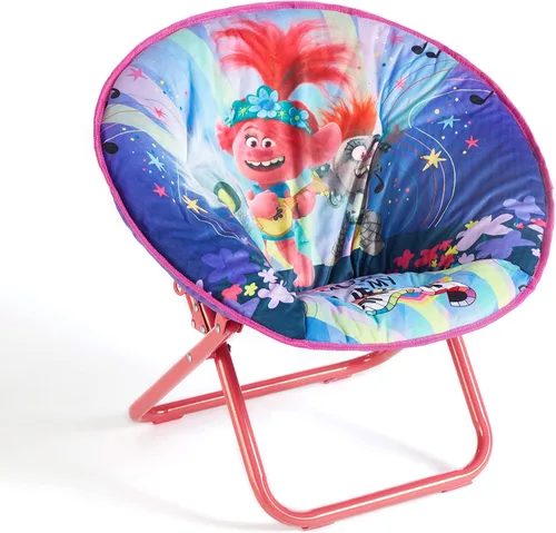 Vista 25 de Nickelodeon Blues Clues Silla para platillos plegable para niños de 19" con cojín, a partir de 3 años, poliéster