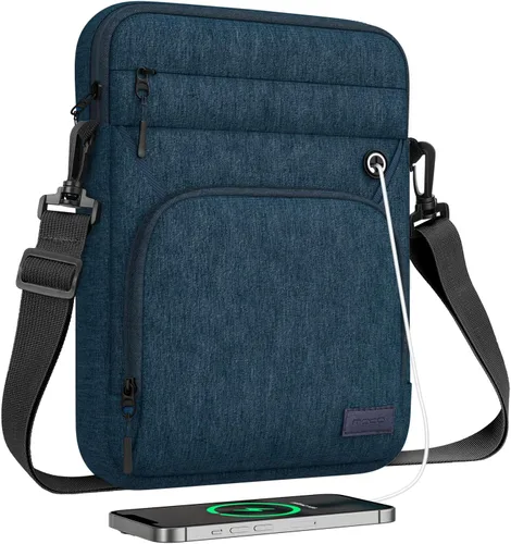 Vista 8 de MoKo Funda protectora para tablet de 9-11 pulgadas 360°, compatible con iPad Air M3 11, 5/4th 10.9, iPad A16 10/9/8/7th 10.2, iPadPro de 11