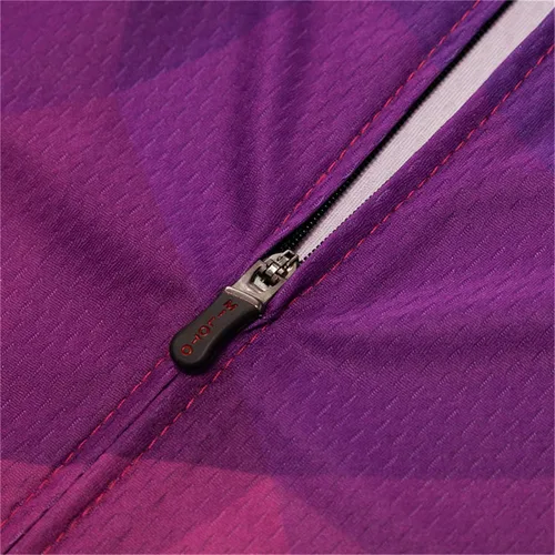 Vista 4 de Conjunto de ciclismo de manga corta para mujer, conjunto de camiseta de ciclismo de verano reflectante