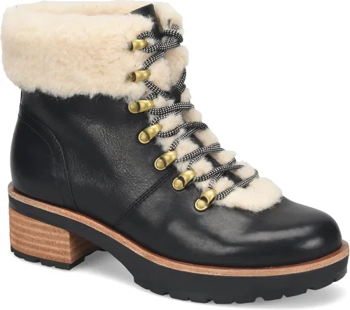 Vista 5 de KORK-EASE Botas Winslet para mujer botas de invierno cálidas y acogedoras con forro cómodo, plantilla de apoyo, suela de alta tracción y ajuste