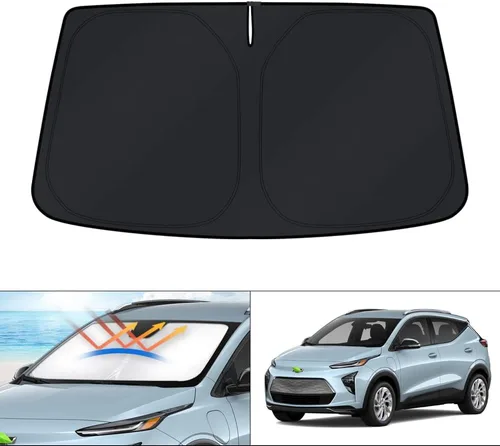 Vista 139 de KUST Parasol para parabrisas para Ford Fusion 2013-2020 2021, accesorios, pantalla de ventana, protector de visera solar, plegable, bloquea