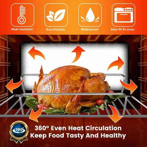 Vista 6 de GCQ Rejilla de alambre para freidora de aire Ninja SL201 SL401 SL451 DoubleStack XL 2 cestas freidora de aire, repuesto de 8.5 x 7.2 x 1.8 pulgadas