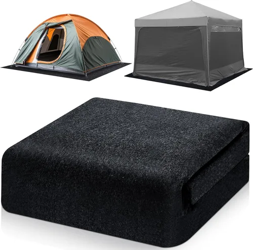 Tinideya Alfombra para Piso de Cobertizo de Almacenamiento Exterior de 6.5 x 4.9 pies, Impermeable, Antideslizante y Lavable, Alfombra de Tienda de