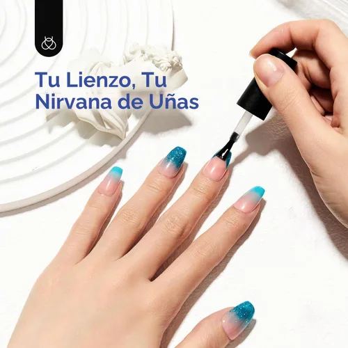 Vista 7 de Beetles - Kit de 504 puntas de uñas postizas, juego de extensión de uñas