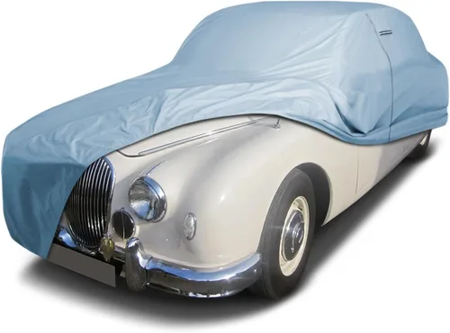 Vista 28 de iCarCover Funda de automóvil personalizada premium para Jaguar 420 1966-1969, resistente, impermeable, para todo tipo de clima, lluvia, nieve