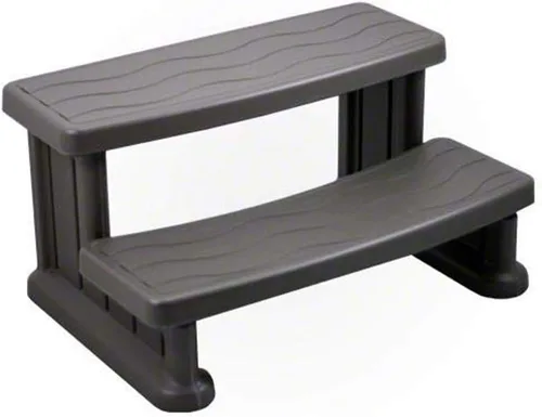 Vista 3 de Cover Valet SSSBLK - Escalón lateral para spa, color negro